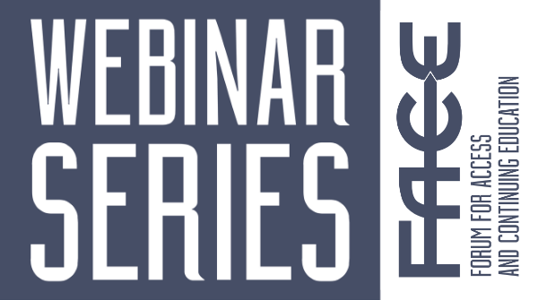 FACE webinar: Are we providing the right careers support to our WP students?